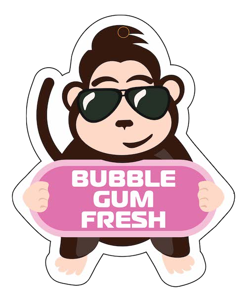 Bubble Gum Hanging Monkey