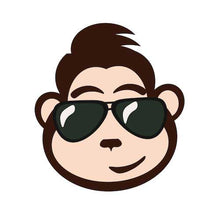 Load image into Gallery viewer, Monkey Head Window Decal

